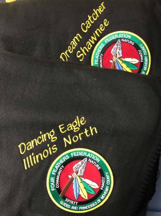 Four Feather Graduation Blankets