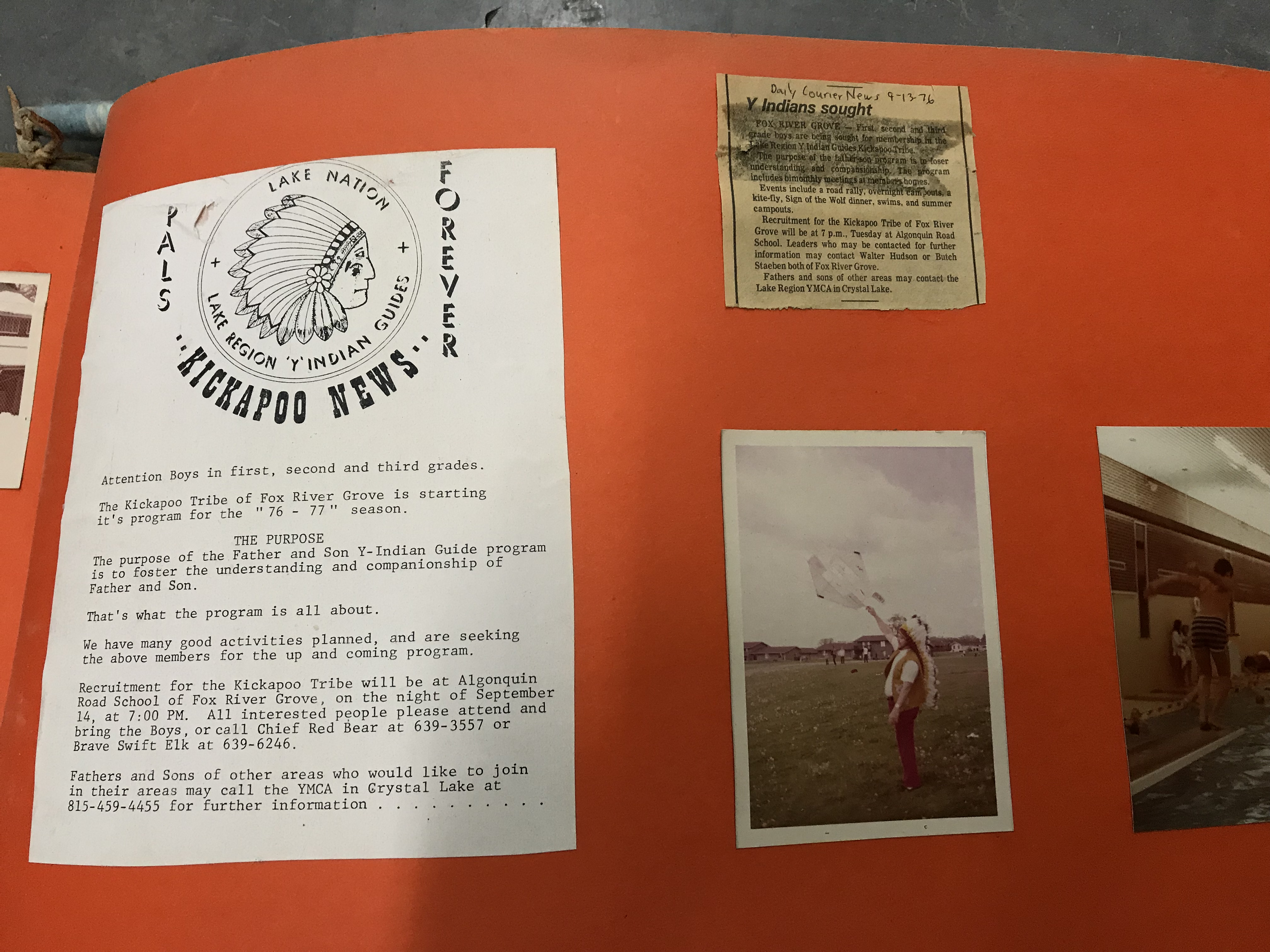 Guides book page 2 - 1976