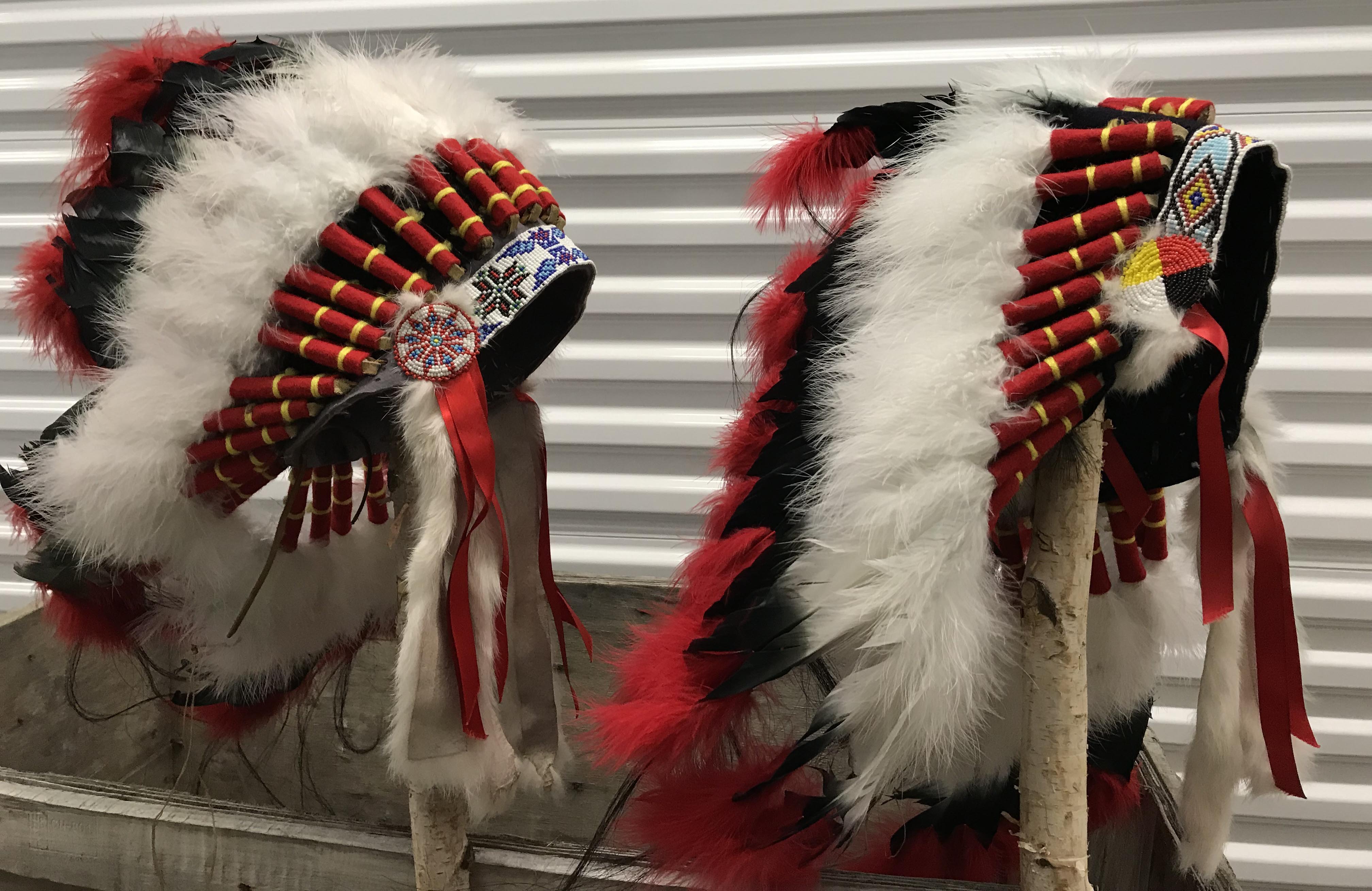 Headdress Alliance Chief Son : Daughter _ Four Feather Nation Storage Unit October 2017 _IMG_2133